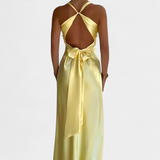 Lea Eleganten Oblek s Zavitim Pasom in V-Izrezom