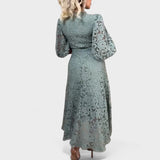 Maja - Čipkasta Obleka S Svetilkami