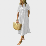 Ljiljana - Črtasta obleka