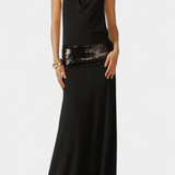 Ana Halter Obleka Eleganca Luksuz