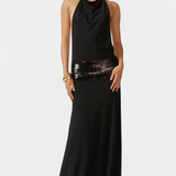 Ana Halter Obleka Eleganca Luksuz