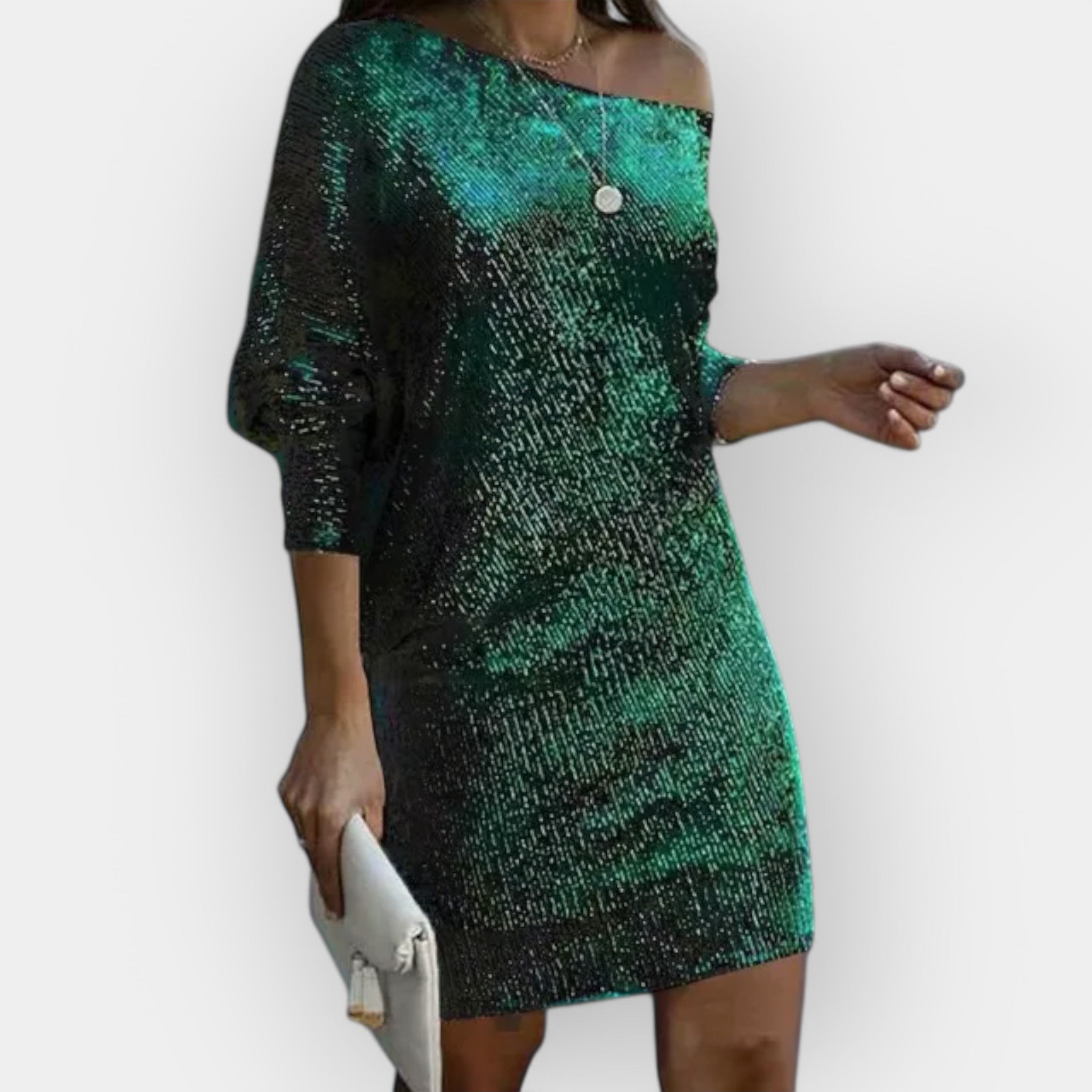 Večerna obleka s bleščicami