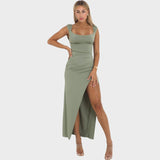 Ema - Enostavna dolga obleka