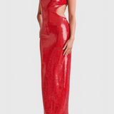 Mia Dolga Bodycon Obleka