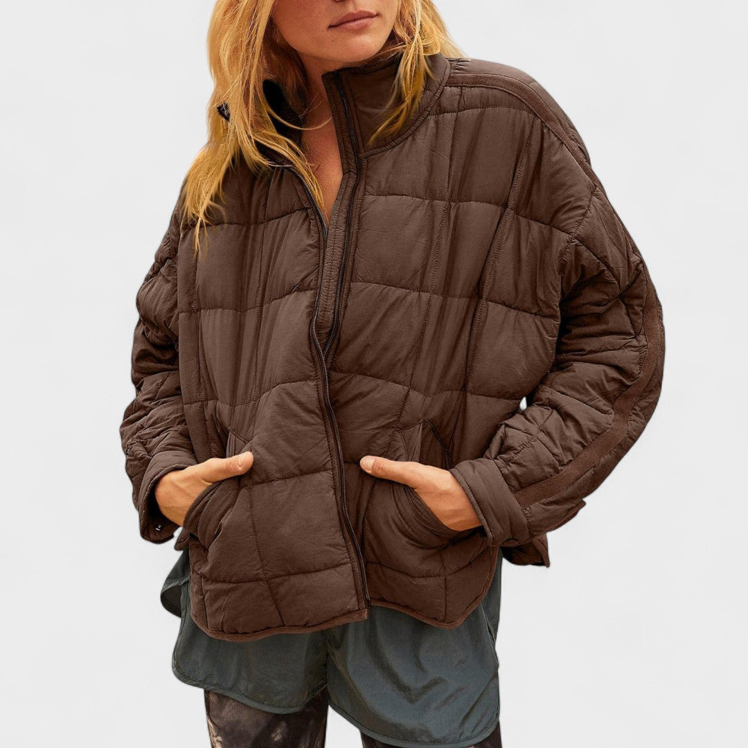 Aurora – Lahka kompaktna zip puffer jakna