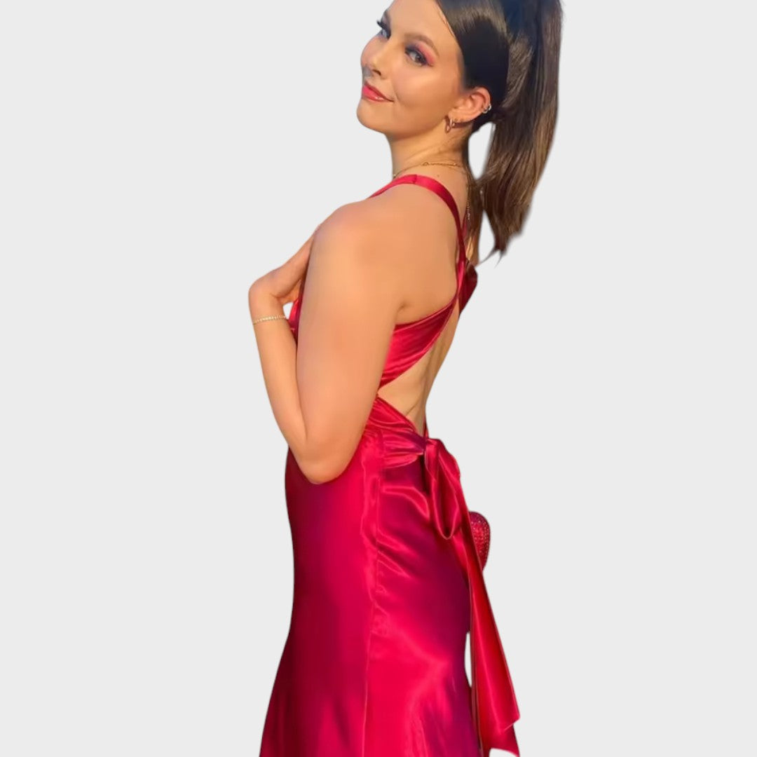 Dragana - Brezrokavna obleka za svečane prireditve