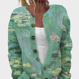 Ana - Jesenski cvetlični kardigan