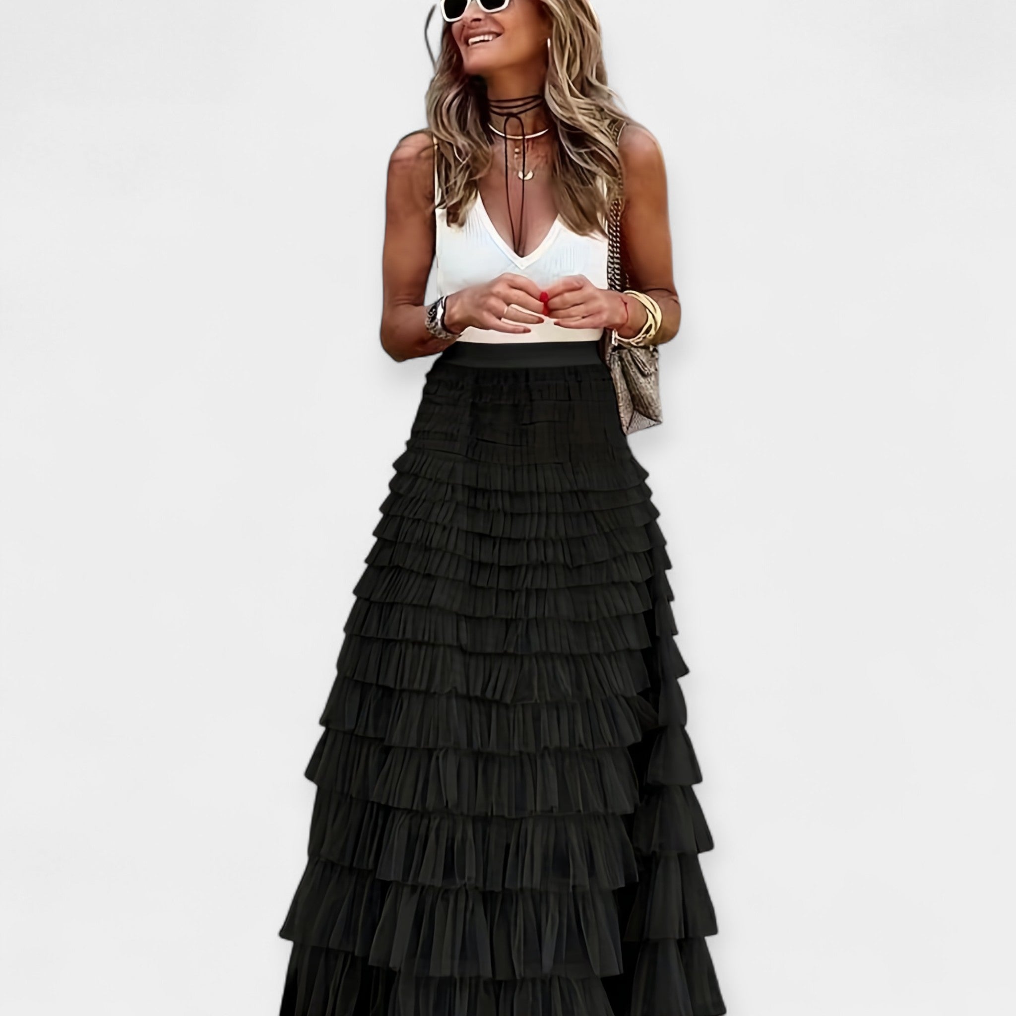 Boho Krilo z Mrežastim Satenskim Robom