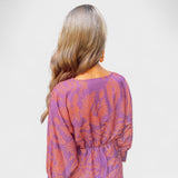 Vesna - Midi obleka z V-izrezom