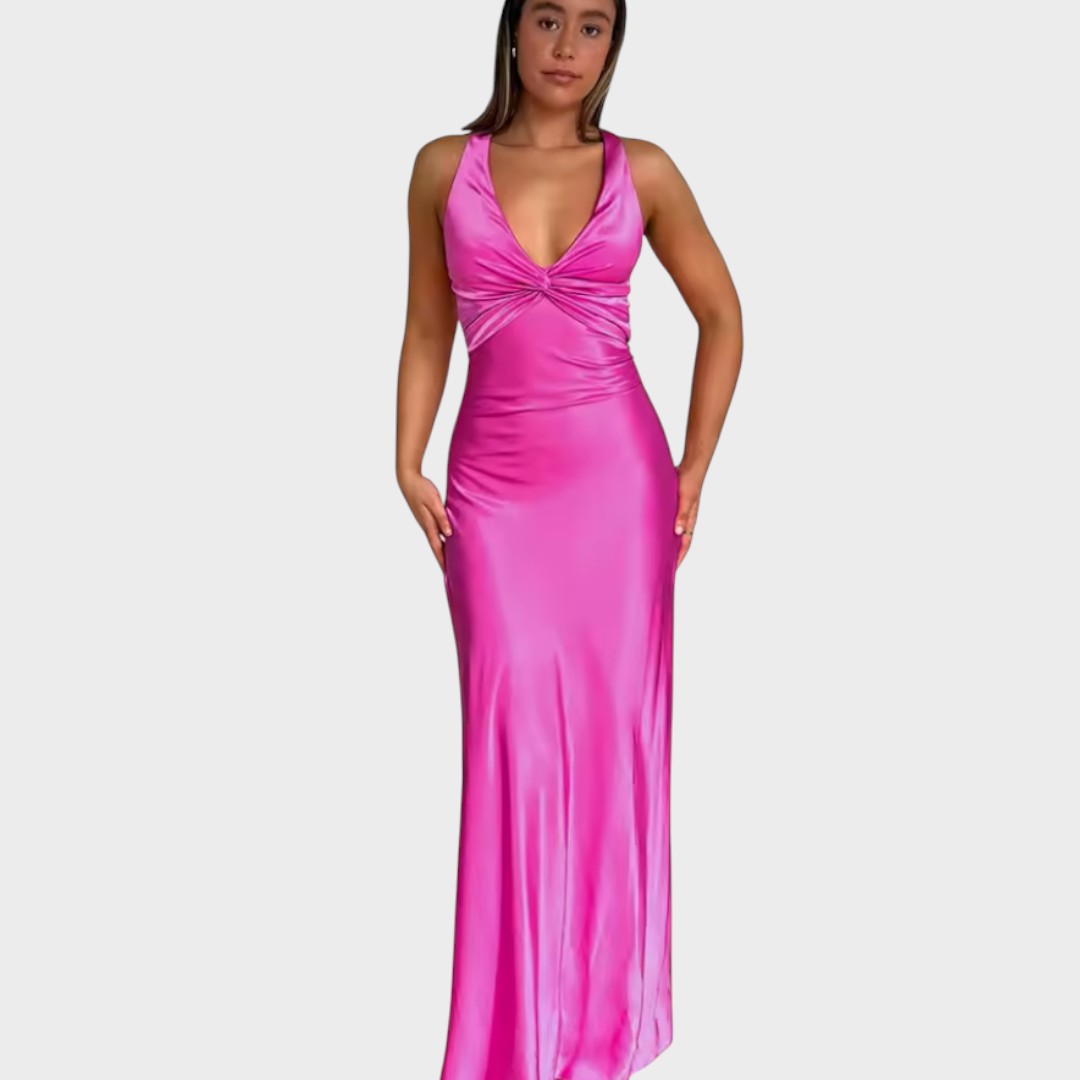 Dragana - Brezrokavna obleka za svečane prireditve