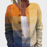 Marijana - Jesenski cvetlični kardigan