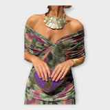 Zračna Haljina s Impresivnim Izrezom