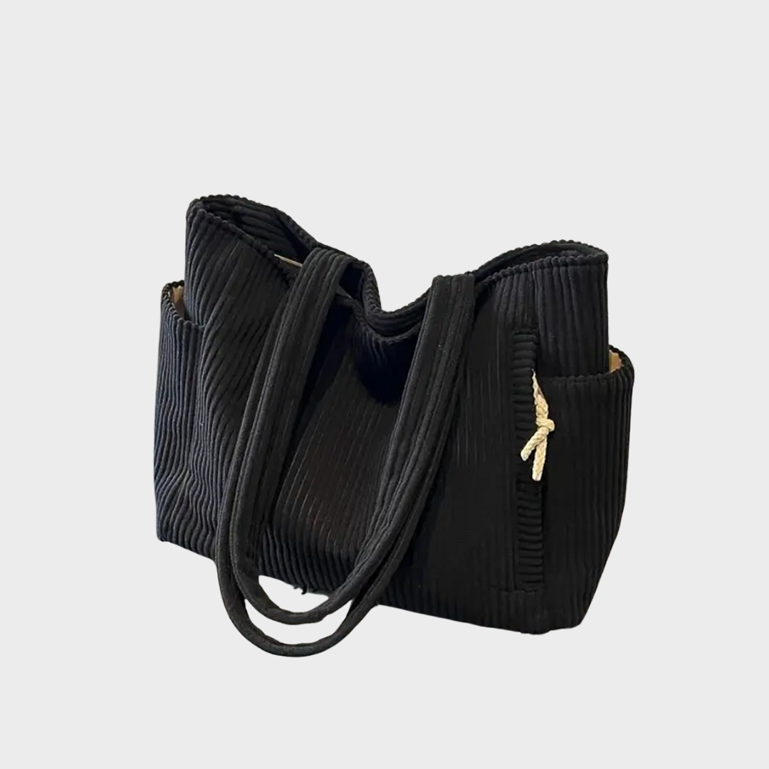 Amalija – Rebrasta torba s podrobnostmi iz vrvi