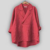 Lanena Bluzica “Rožnata Aura”