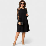 Danijela - Elegantna Čipkasta Obleka