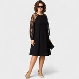 Danijela - Elegantna Čipkasta Obleka