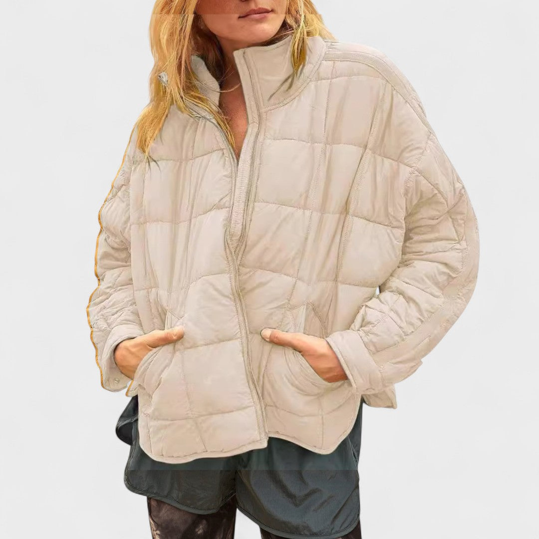 Aurora – Lahka kompaktna zip puffer jakna