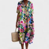 Lorena - Barvita poletna obleka