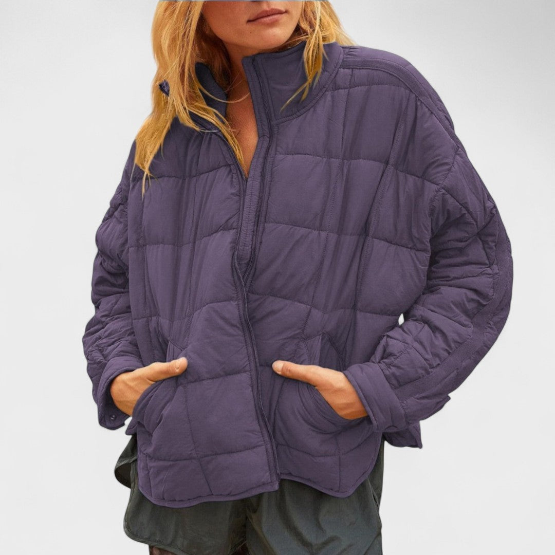 Aurora – Lahka kompaktna zip puffer jakna