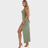 Ema - Enostavna dolga obleka