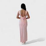 Constança - Dolga obleka z odprtimi hrbti