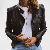 Klara - Elegantna usnjena jakna