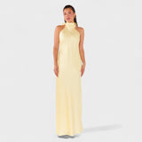 Martina - Obleka s satensko mašno