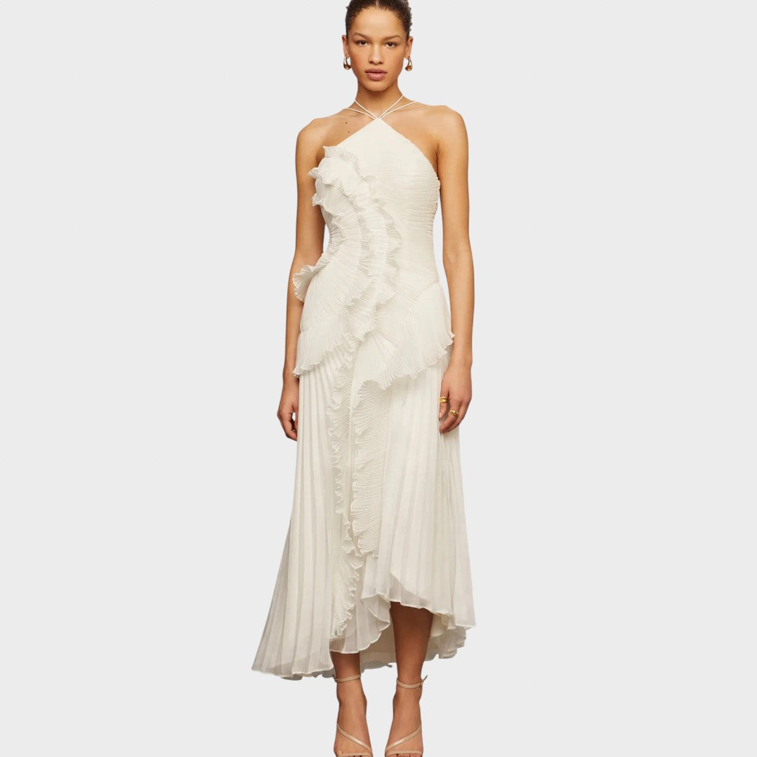 Ema - Dolga obleka s volančki