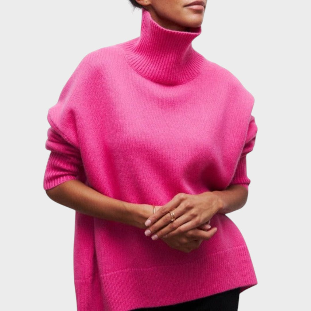 Desanka - Bluza z Visokim Ovratnikom