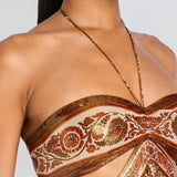 Maksimalna haljina Zlatna Aura