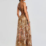 Maksimalna haljina Zlatna Aura