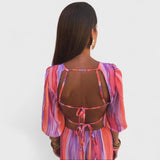 Sara - Elegantna obleka z izrezi