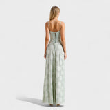 Verona - Obleka iz cvetlične čipke