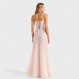 Verona - Obleka iz cvetlične čipke