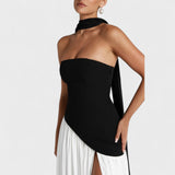 Hana - Dolga obleka sofisticiranega kroja