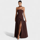 Hana - Dolga obleka sofisticiranega kroja