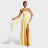 Hana - Dolga obleka sofisticiranega kroja