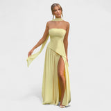 Hana - Dolga obleka sofisticiranega kroja