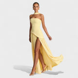 Hana - Dolga obleka sofisticiranega kroja