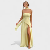 Hana - Dolga obleka sofisticiranega kroja