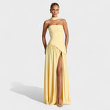 Hana - Dolga obleka sofisticiranega kroja