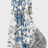 Cvetna Porcelanska Obleka