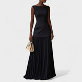 Jelena - Luksuzna dolga obleka brez rokavov