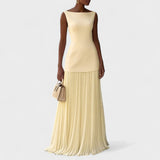 Jelena - Luksuzna dolga obleka brez rokavov