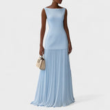 Jelena - Luksuzna dolga obleka brez rokavov