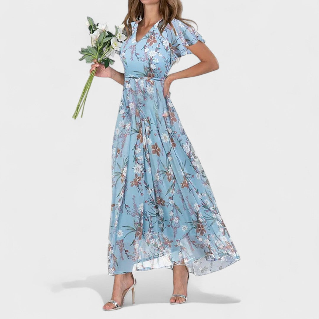 Mila - Luksuzna dolga obleka elegantnega kroja