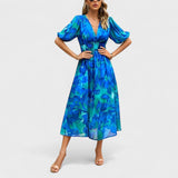 Clara – Elegantna Cvečna Obleka