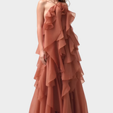 Maksimalna Haljina z Romantičnim Občutkom in Aristokratskim Slogom