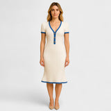 Vesna - Elegantna Midi Obleka