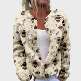 Elegantni Pleteni Prsluk z Uzorcem